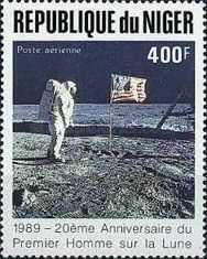 Astronaut, USA Flag