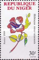 Flowering plants and butterflies - Hibiscus rosa-sinensis