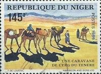 Tourism in Niger - caravan Ténéré Erg