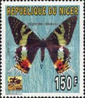 Madagascan Sunset Moth (Chrysiridia riphearia)