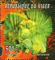 Autunite.