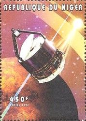 Giotto probe, Halley’s Comet.