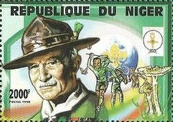Lord Baden Powell, scouts and Globe