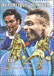 Marcel Dessailly et Christian Karembeu