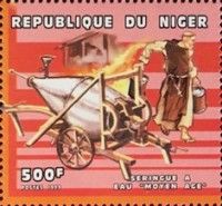 Water pumper of middle ages.