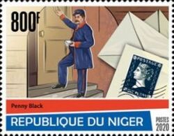 180th Anniversary of the Penny Black Stamp