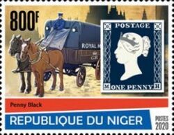 180th Anniversary of the Penny Black Stamp