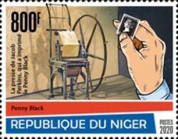 180th Anniversary of the Penny Black Stamp