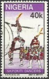 Nkpokiti dancers