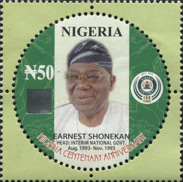 Ernest Shonekan, 1936-