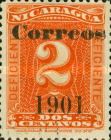 Overprinted dues Numbertype