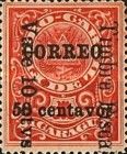 Overprinted railway fiscal