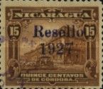 National Palace Overprinted Resello 1927