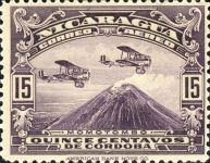 Airplanes over Momotombo