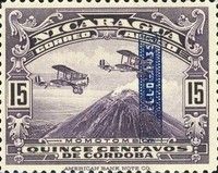 Airplanes over Momotombo