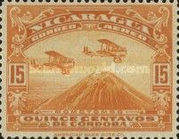 Airplanes over Momotombo