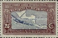 Map of Central America