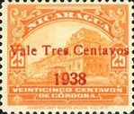 National Palace Managua - surcharged