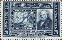First Nicaraguan stamp and Sir Rowland Hill