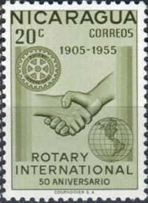 Rotary International 50th anniv.