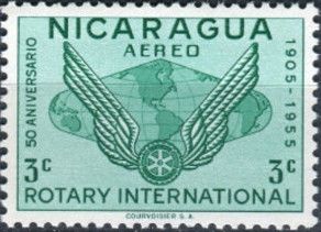 Rotary Emblem and Globe