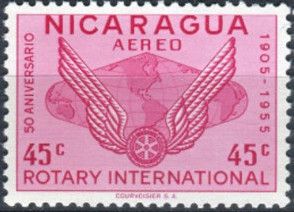 Rotary Emblem and Globe