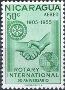 Rotary International 50th anniv.