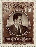 President Luis A. Somoza.