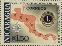 Map of Central America