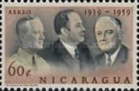 Charles L. Mullins, Anastasio Somoza, Franklin D. Roosevelt