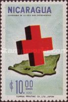 Map of Nicaragua, Red Cross