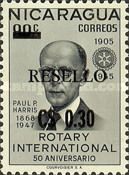 Founder Paul P. Harris, Overprinted and Surcharged