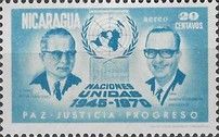 U Thant, Secretary General; Anastasio Somoza, President