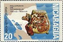 Ceramic Figure, Map of Nicaragua