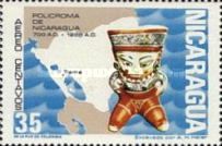 Ceramic Figure, Map of Nicaragua