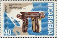 Ceramic Figure, Map of Nicaragua