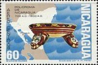 Ceramic Figure, Map of Nicaragua