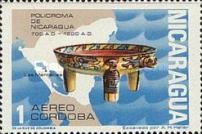 Ceramic Figure, Map of Nicaragua
