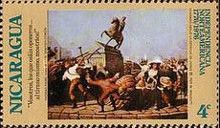 Statue of George III Demolished