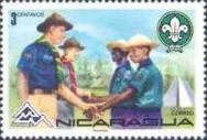 Scouts of Different Races Shaking Hands