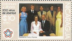 President Ford with Family