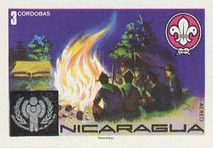 World Jamboree Norway Souvenir Sheet 2 - Overprint