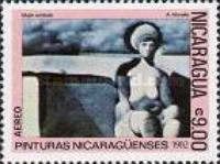 Seated Woman, by A. Morales
