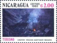 Santiago Volcano crater, Masaya
