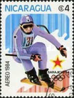 Downhill skiing