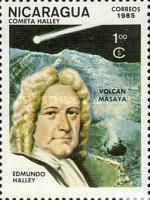 Edmond Halley, Masaya Volcano and Comet