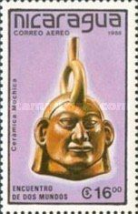 Mochica ceramic head