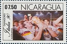 German Team with Trophy
