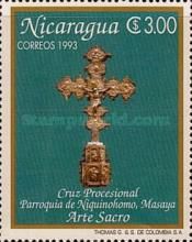 Processional cross, Nequinohoma Parish, Masaya.
