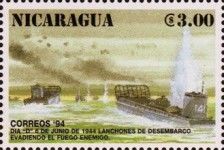 Landing Craft Approaching Beach